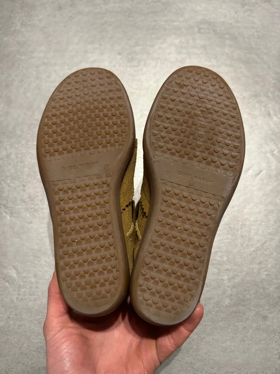 Isabel Marant Etoile Camel Taupe Bobby High Shoes (37eu/us5) 5