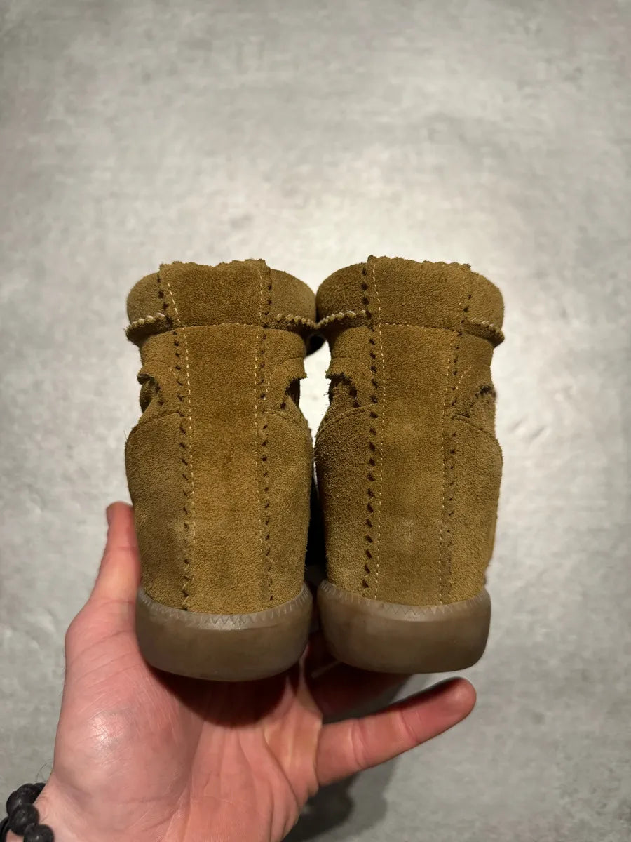 Isabel Marant Etoile Camel Taupe Bobby High Shoes (37eu/us5) 6