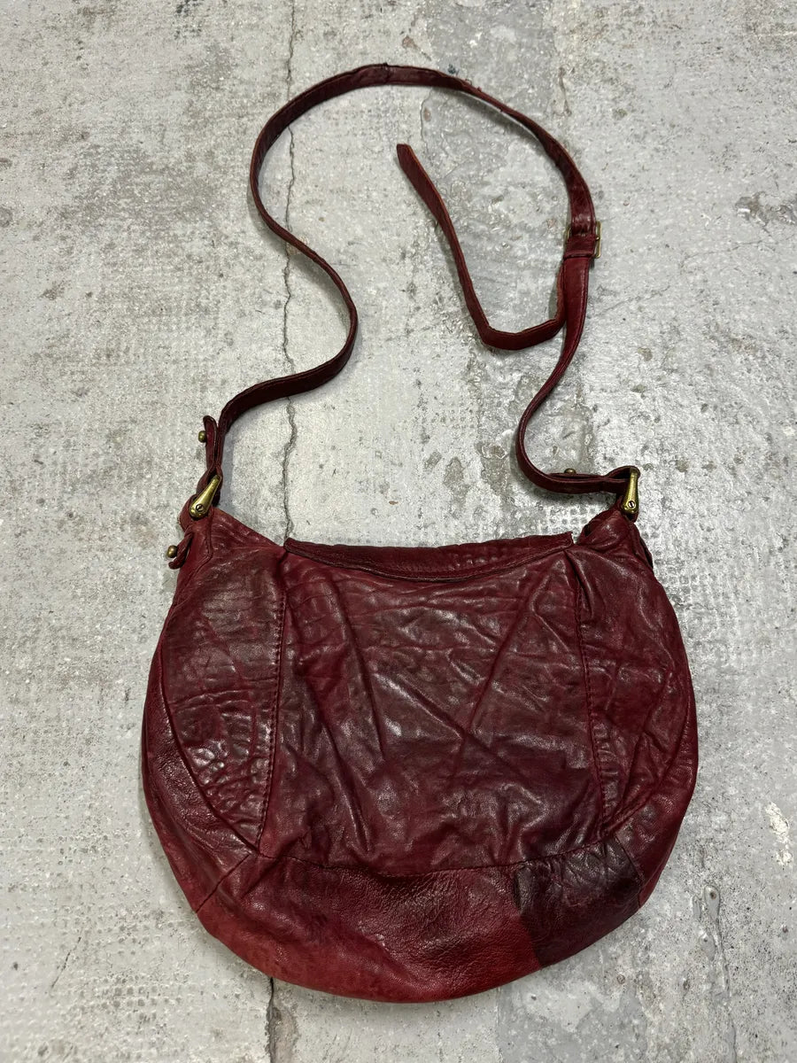 Isabel Marant Gipsy Red Grained Leather Shoulder Bag aNhmwlP 1