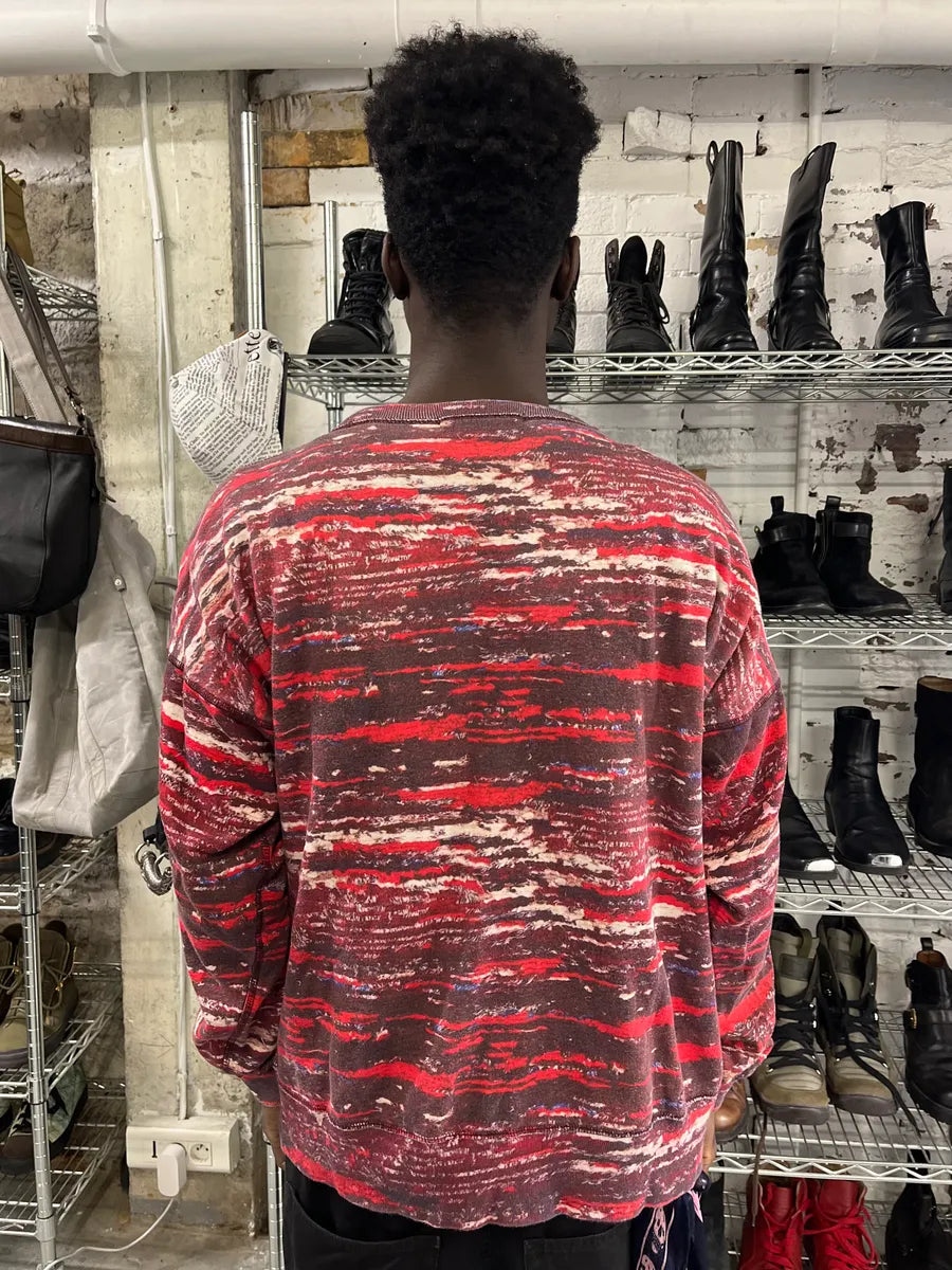 Isabel Marant H&M Red Disorder Sweater JPgOjFk 2