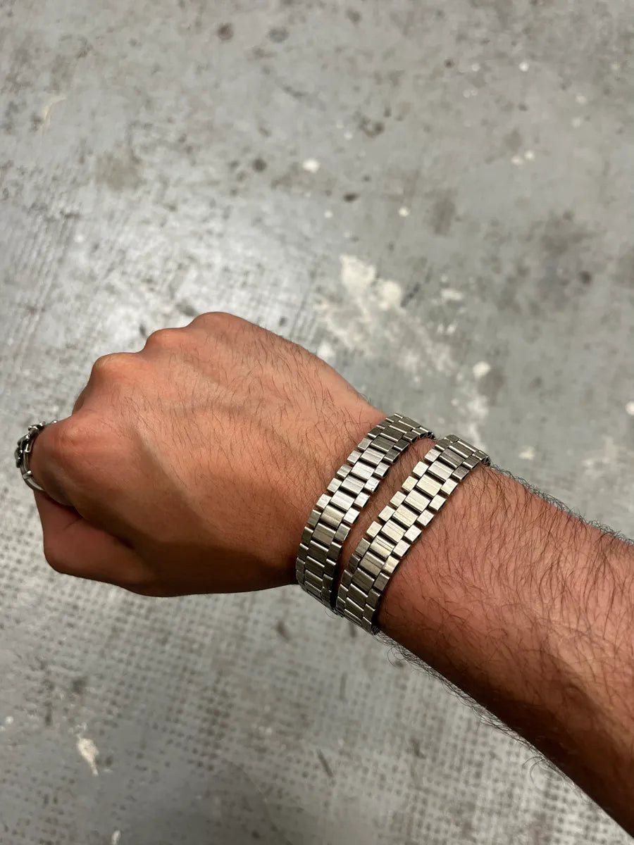 Isabel Marant Silver Steel Chain Bracelet (OS) cpsmeqn 0