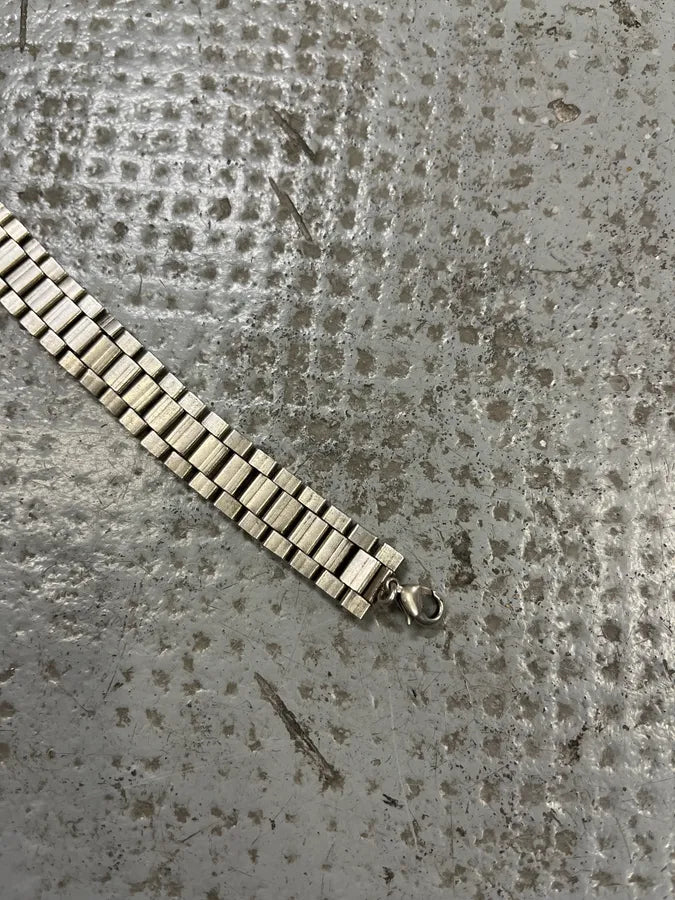 Isabel Marant Silver Steel Chain Bracelet (OS) cpsmeqn 8