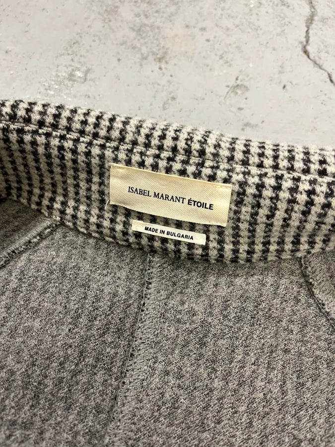 Isabel Marant Étoile Grey Wool Double-Breasted Blazer Jacket uHOppmT 7