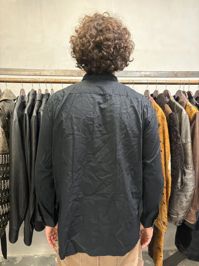 Issey Miyake Black Circle Shirt (M) FkURCYm 2