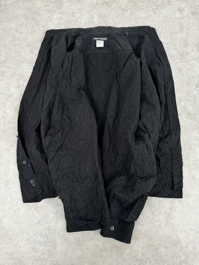 Issey Miyake Black Minimalist Shirt  acnsifa 6