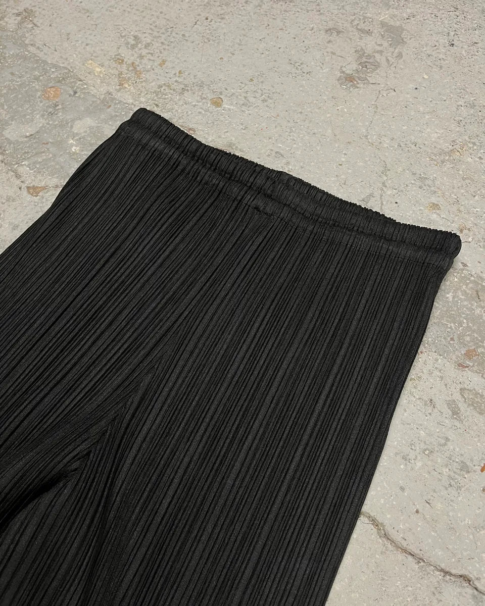 Issey Miyake Black Pleats Pants AosLhUx 5