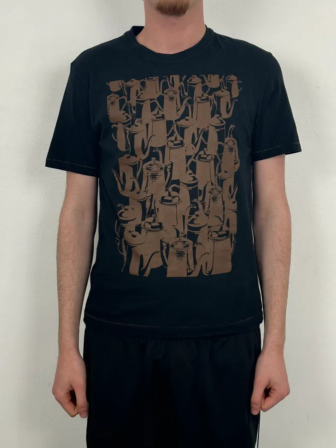 Issey Miyake Coffee Pot Graphic  Black T-Shirt  BbzWlTi 1