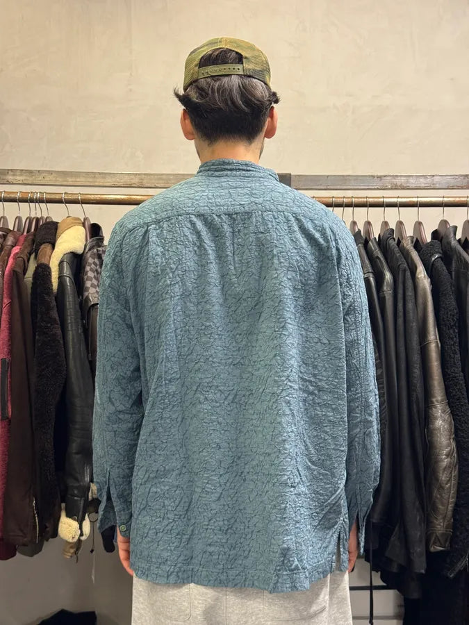 Issey Miyake Blue Mao Abstract Shirt OcrSUxj 2