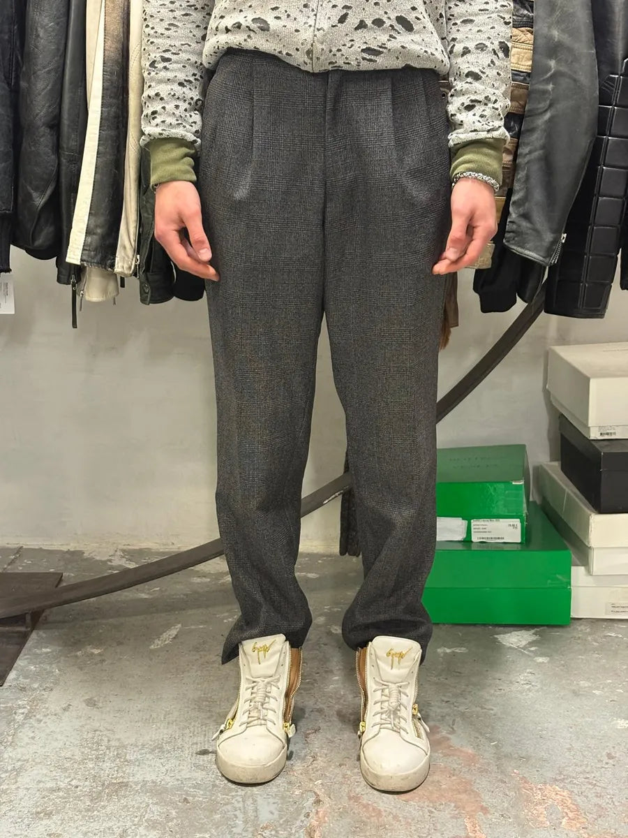 Issey Miyake Men Grey Wool Pants qppQQjG 1