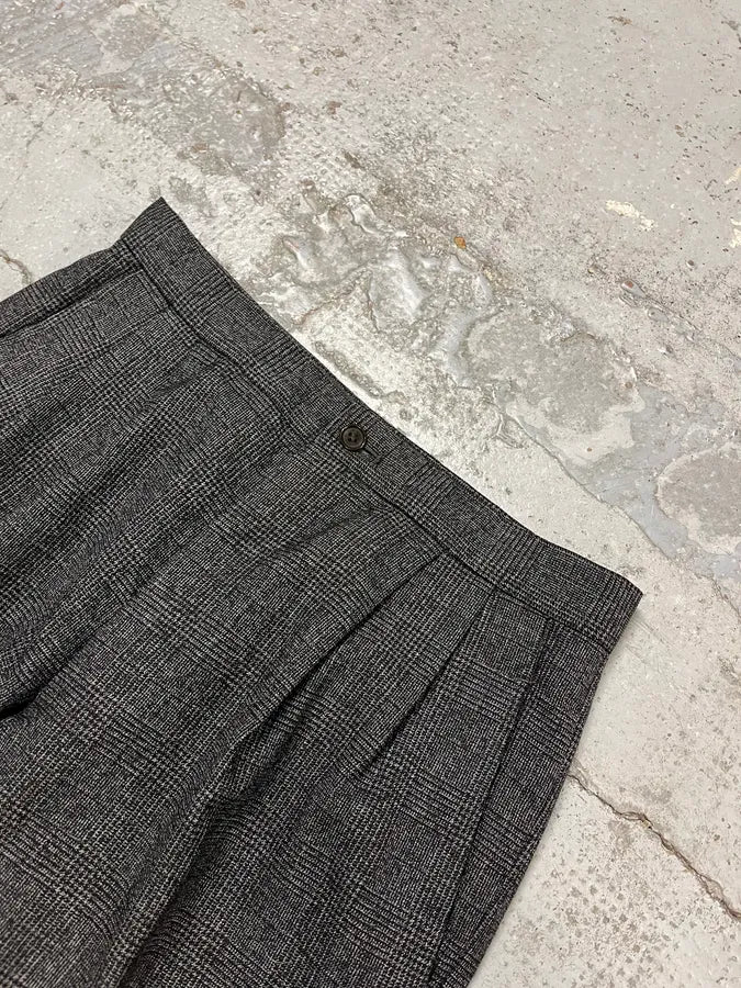 Issey Miyake Men Grey Wool Pants qppQQjG 5
