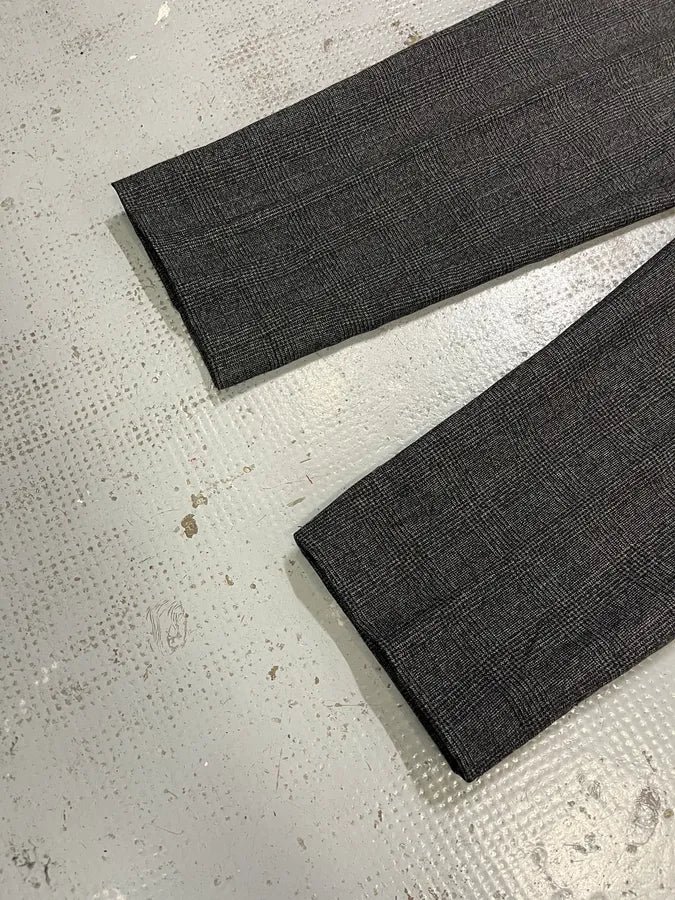 Issey Miyake Men Grey Wool Pants qppQQjG 6