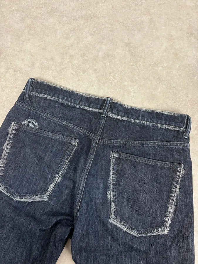 Issey Miyake Navy Signature Japanese Jeans  FluqrxD 6