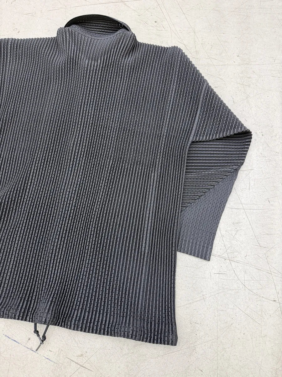 Issey Miyake Pleats Black Japan Shirt TXoMwPl 7