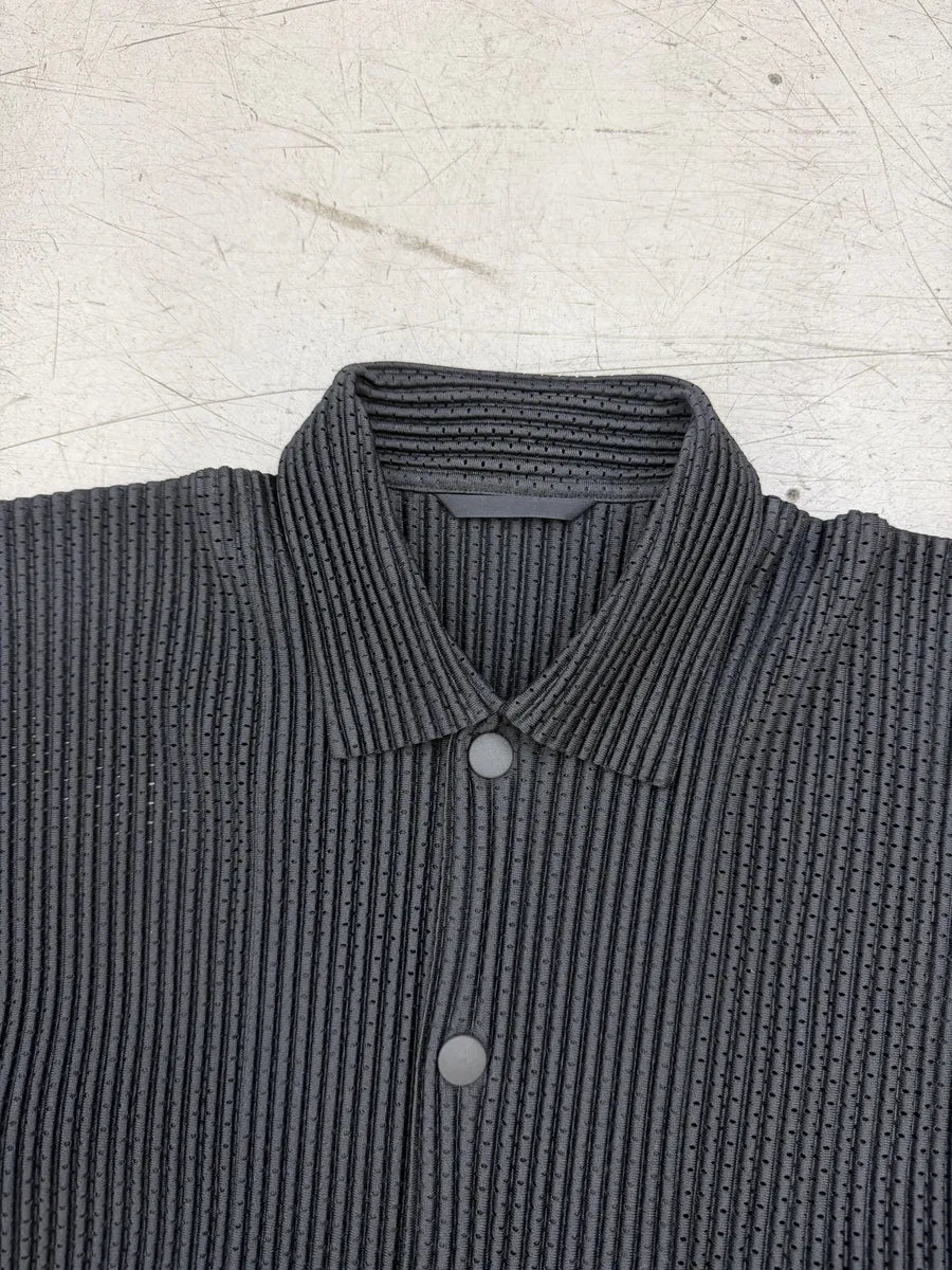 Issey Miyake Pleats Black Japan Shirt TXoMwPl 9