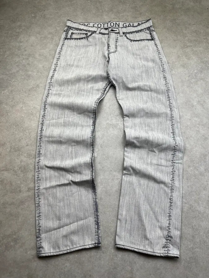 Issey Miyake Sample APOC Grey Denim Jeans eDIYenI 2