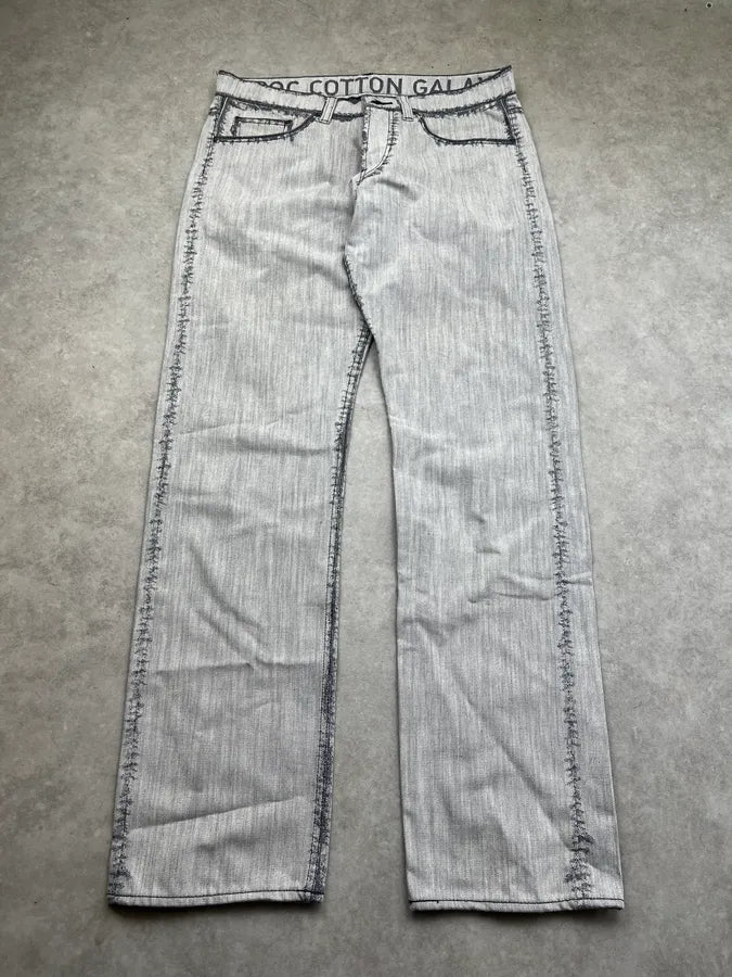 Issey Miyake Sample APOC Grey Denim Jeans eDIYenI 5