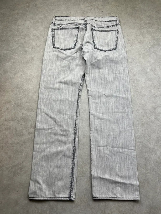 Issey Miyake Sample APOC Grey Denim Jeans eDIYenI 6