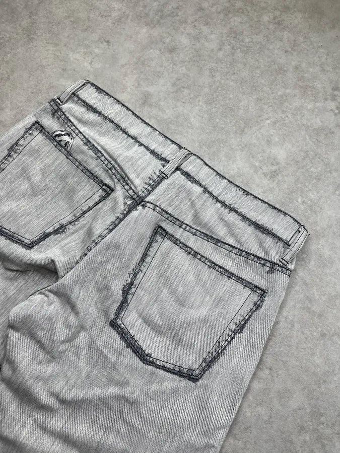 Issey Miyake Sample APOC Grey Denim Jeans eDIYenI 8