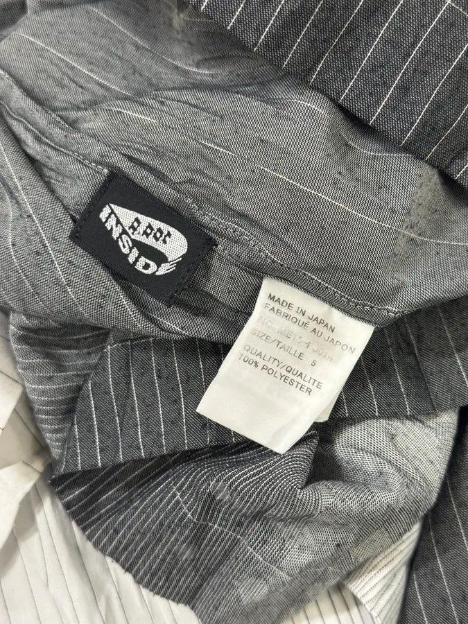 Issey Miyake White & Grey Gradient Shirt oImoiLo 8