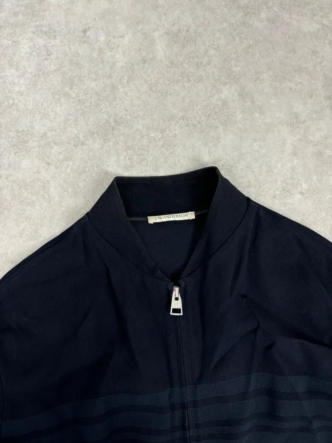 J.W. Anderson Navy Two Tone Dark Light Jacket nDxXLVi 3