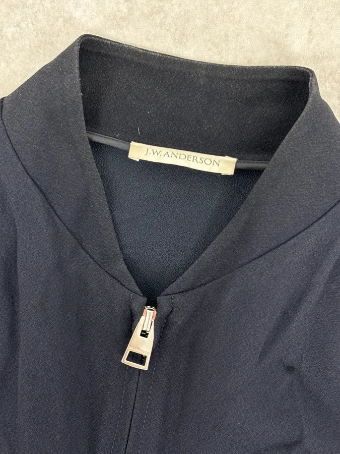 J.W. Anderson Navy Two Tone Dark Light Jacket nDxXLVi 7