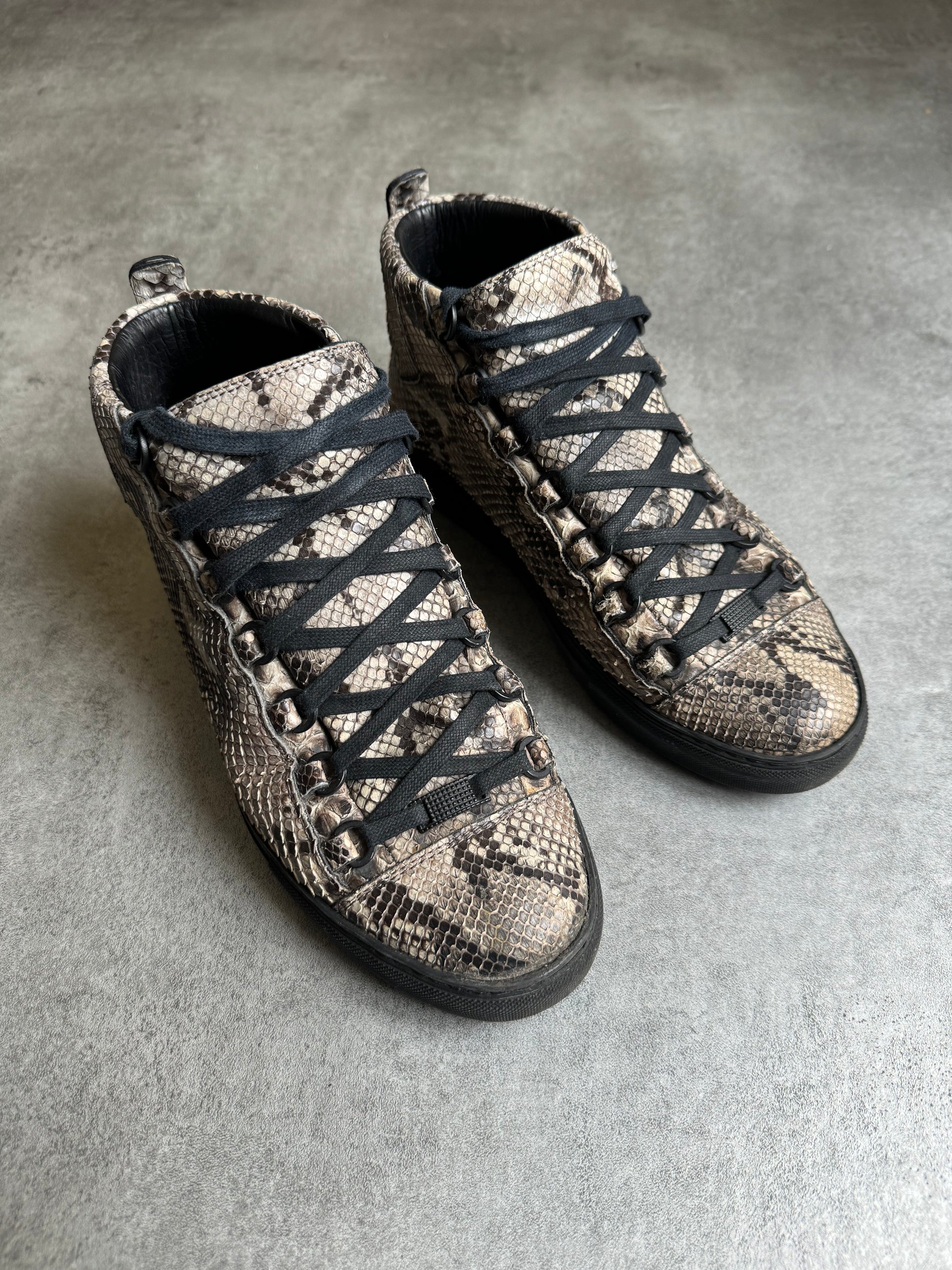 AW2016 Balenciaga Arena High Python Leather (41) - 3