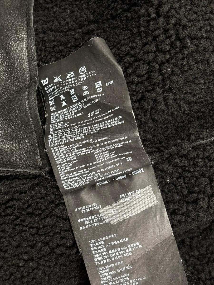 AW2010 Prada Black Shearling Embellished Hooded Fur Jacket jOjMufic 11