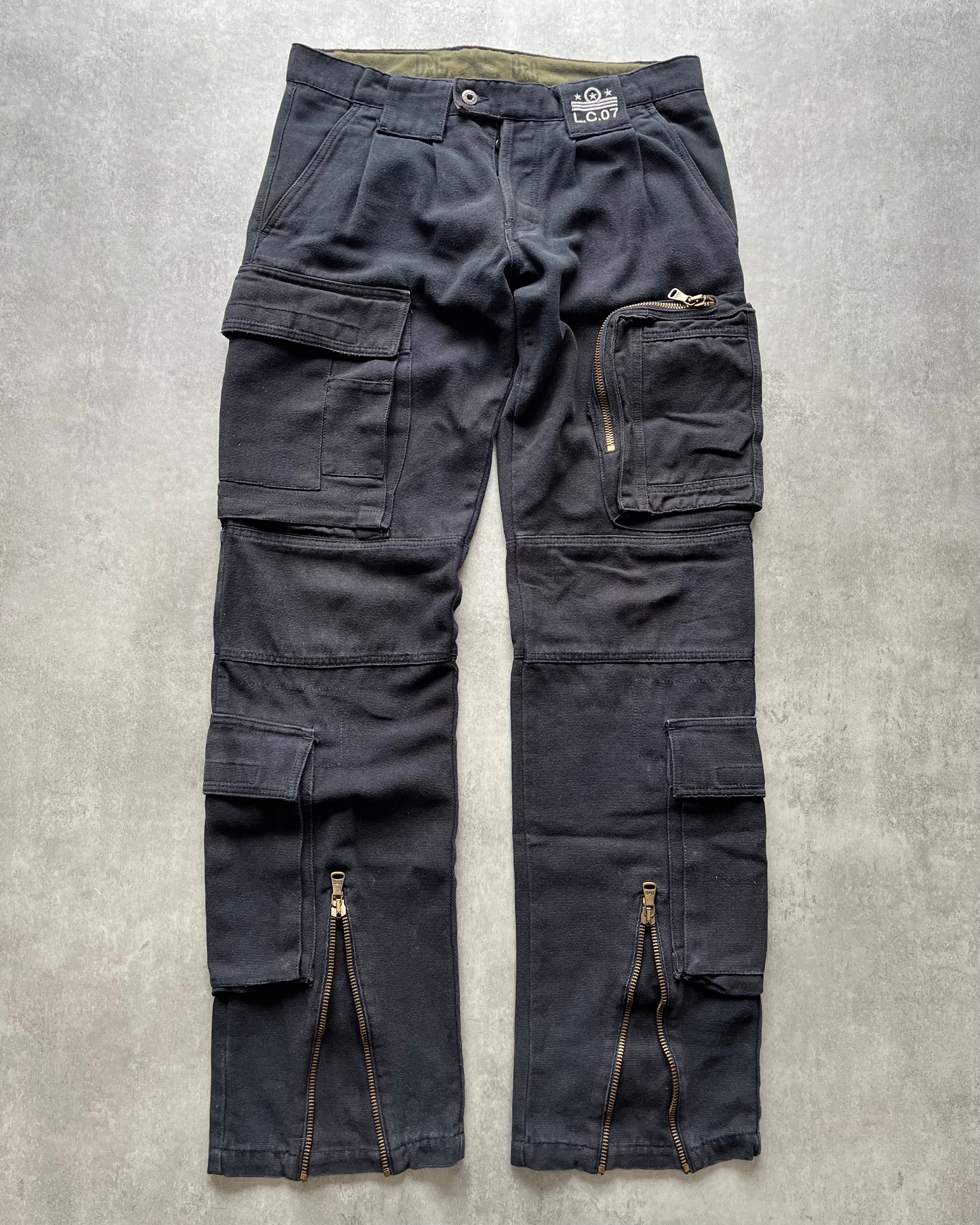 AW2006 Dolce & Gabbana Army Navy Naval Cargo Pants (L) - 1