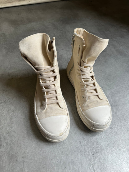 AW2021 Rick Owens High Beige Ramones DRKSHDW (41) - 6