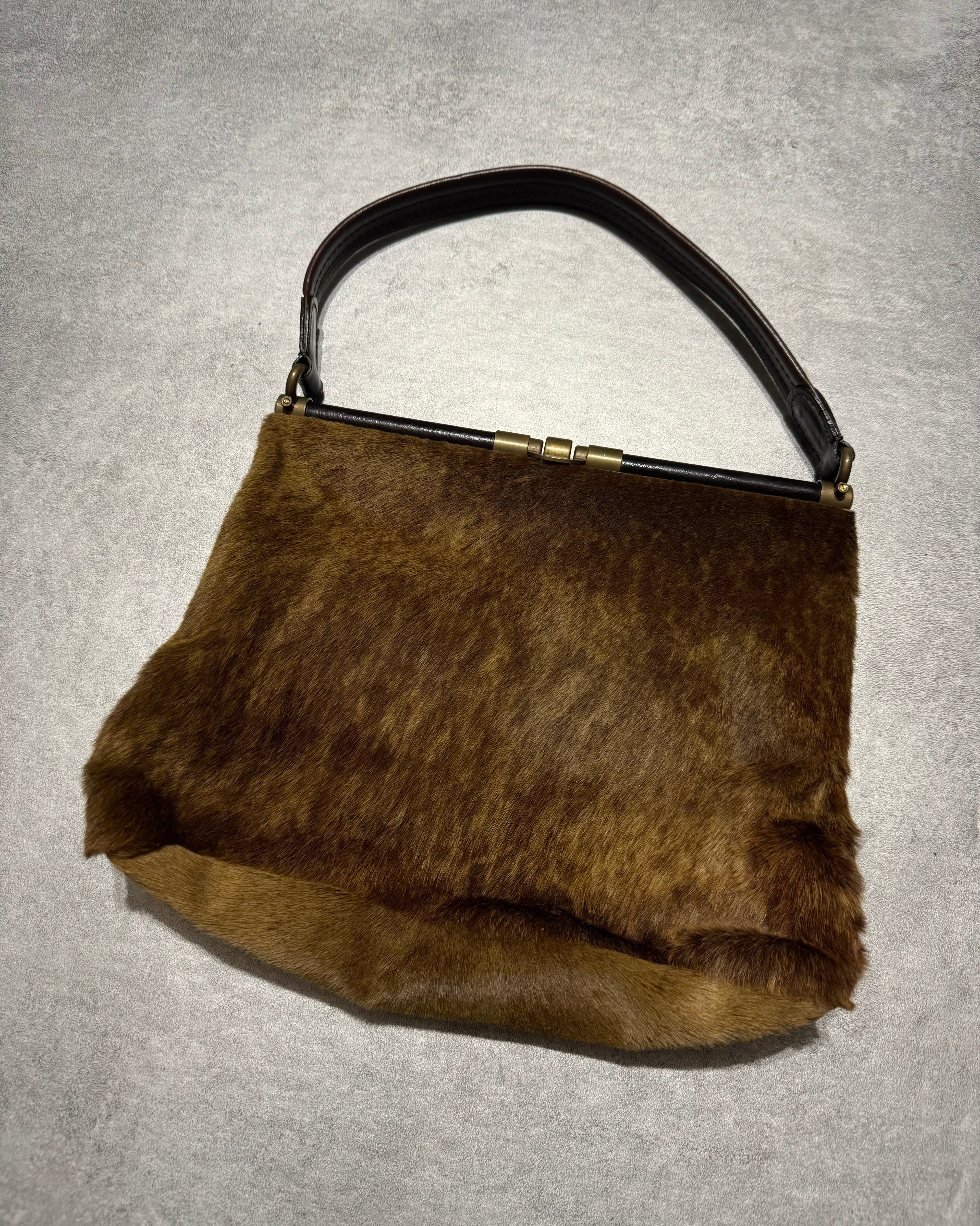 Marni Fur Excellence Camel Bag (OS) - 1