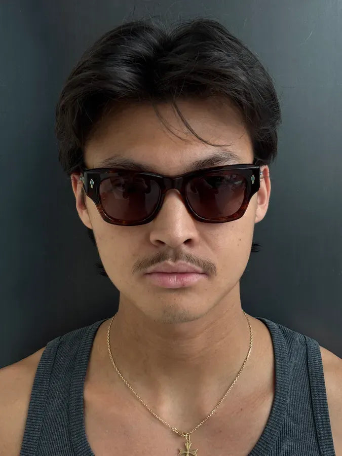 Jacques Marie Mage Alanui Brown Sunglasses  GRvmuho 1