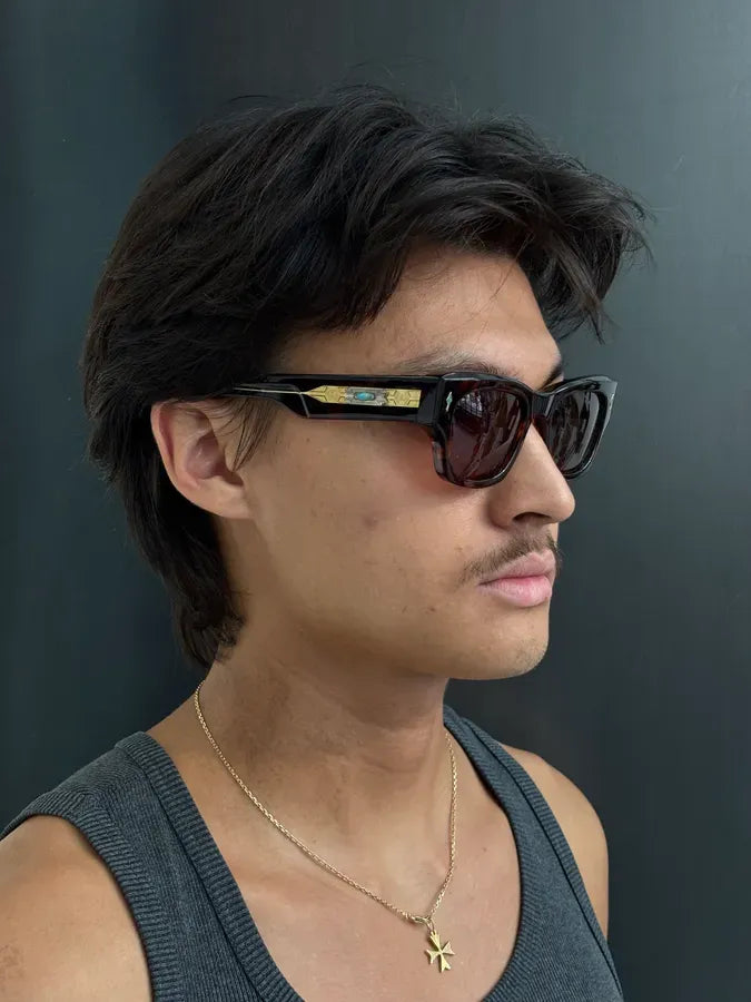 Jacques Marie Mage Alanui Brown Sunglasses  GRvmuho 2