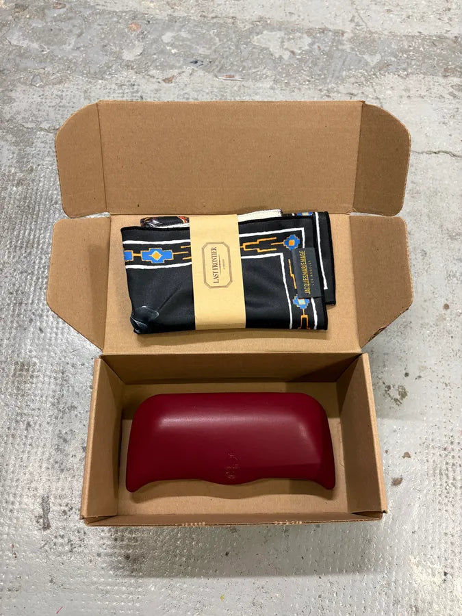 Jacques Marie Mage Aviator Camel Sunglasses QKVEcOl 3