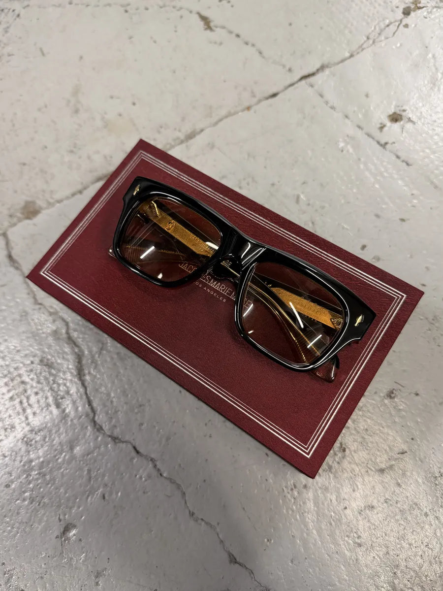 Jacques Marie Mage Black Johnny Cash Sunglasses QSqVYNw 0