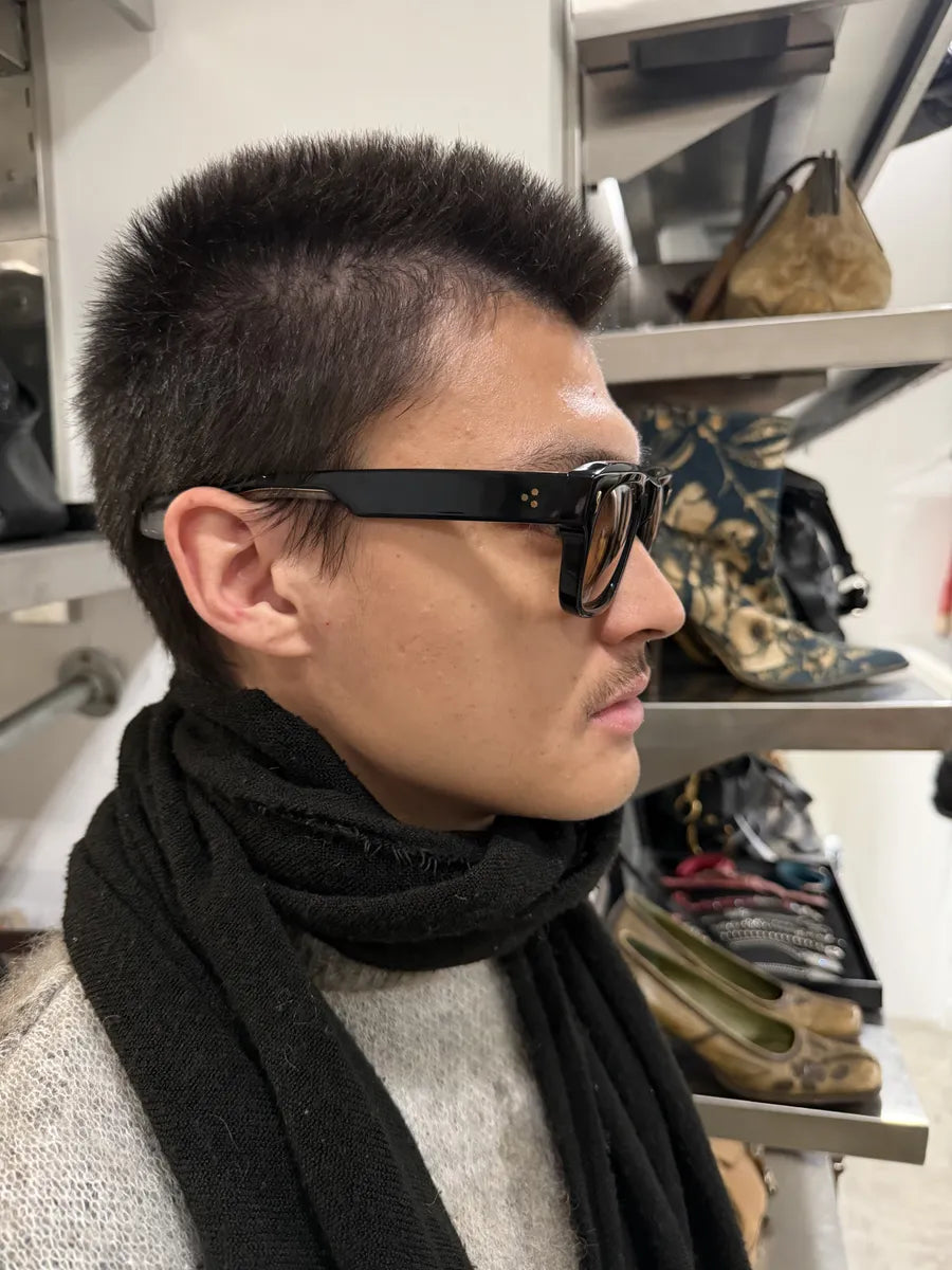 Jacques Marie Mage Black Johnny Cash Sunglasses QSqVYNw 2