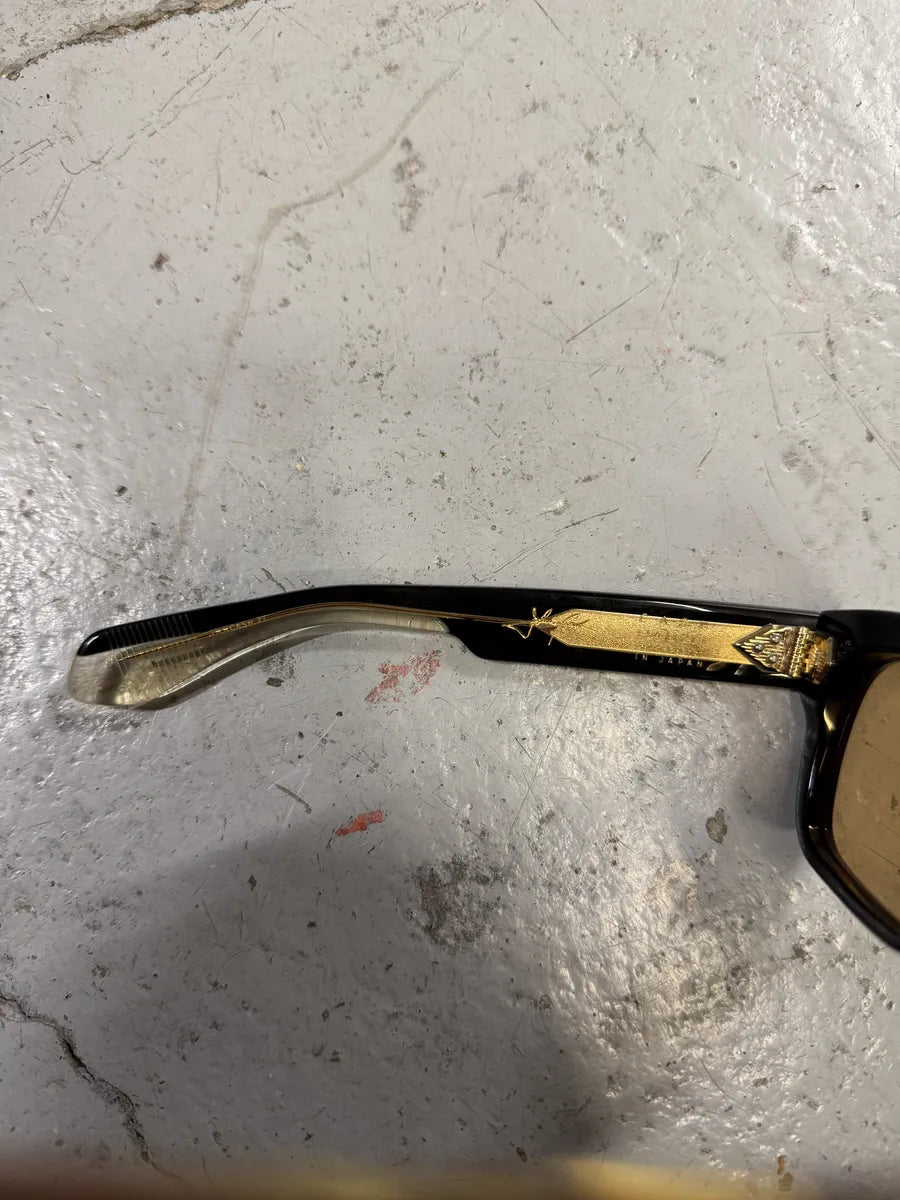 Jacques Marie Mage Black Johnny Cash Sunglasses QSqVYNw 7