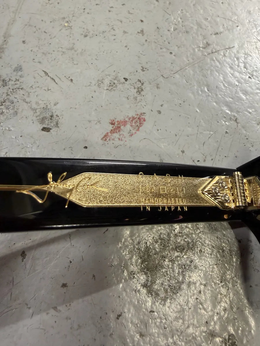 Jacques Marie Mage Black Johnny Cash Sunglasses QSqVYNw 8