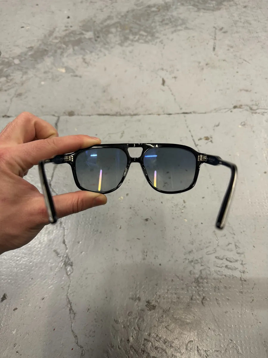 Jacques Marie Mage Black Leonard Japan Aviator Sunglasses MCzFhEG 8