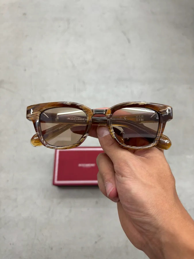 Jacques Marie Mage Jules 10th Anniversary Brown Acetate Sunglasses vFCoZDn 0