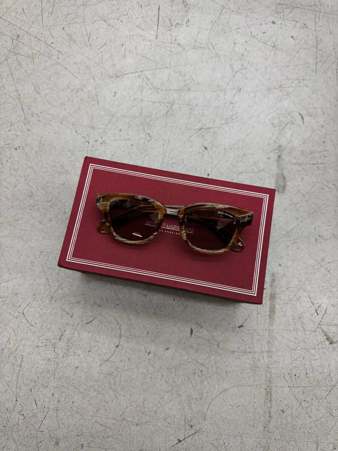 Jacques Marie Mage Jules 10th Anniversary Brown Acetate Sunglasses vFCoZDn 11