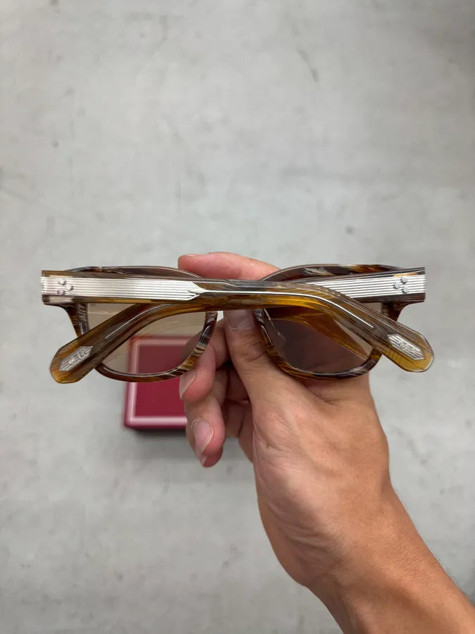 Jacques Marie Mage Jules 10th Anniversary Brown Acetate Sunglasses vFCoZDn 3