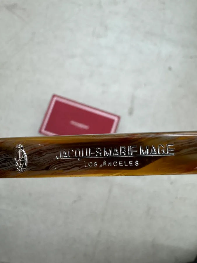 Jacques Marie Mage Jules 10th Anniversary Brown Acetate Sunglasses vFCoZDn 9