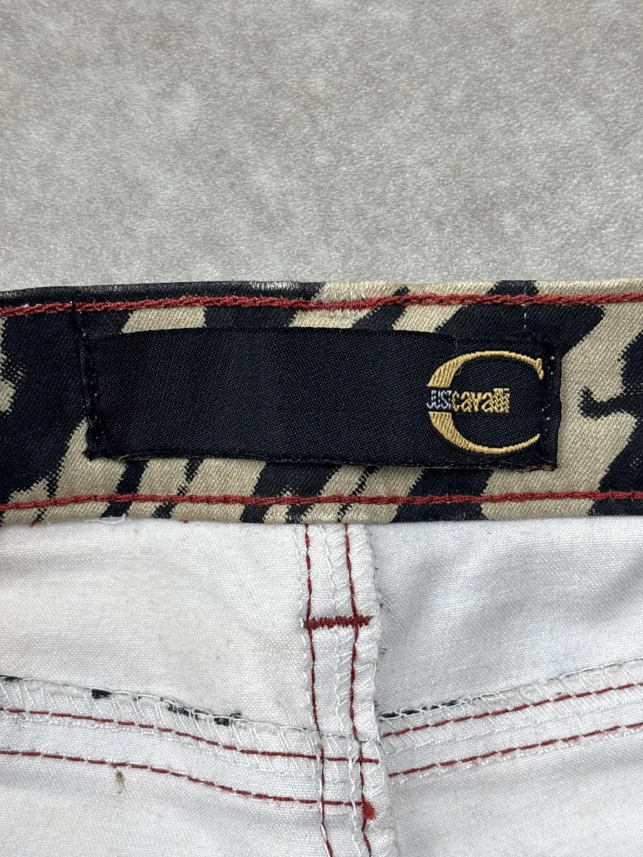 SS2002 Cavalli Black Beige Hallucination Psycho ants jbuwMzHc 10