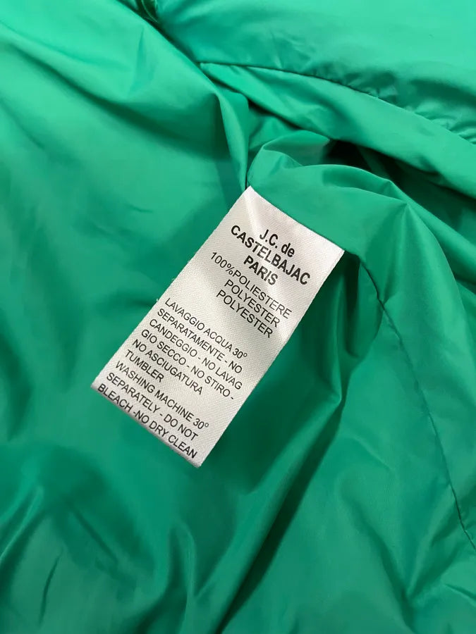 JC de Castelbajac Multi-Pocket Green Light Aviator Jacket geKFWEX 10