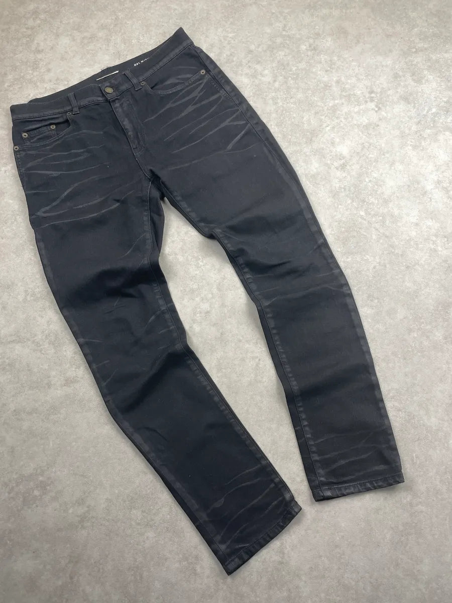 SS2019 Saint Laurent Black Denim Skinny Jeans jchfLYss 4