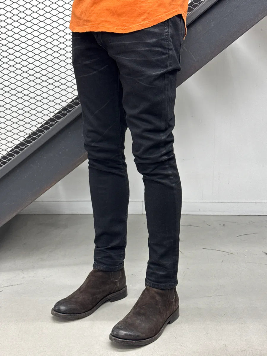 SS2019 Saint Laurent Black Denim Skinny Jeans jchfLYss 2