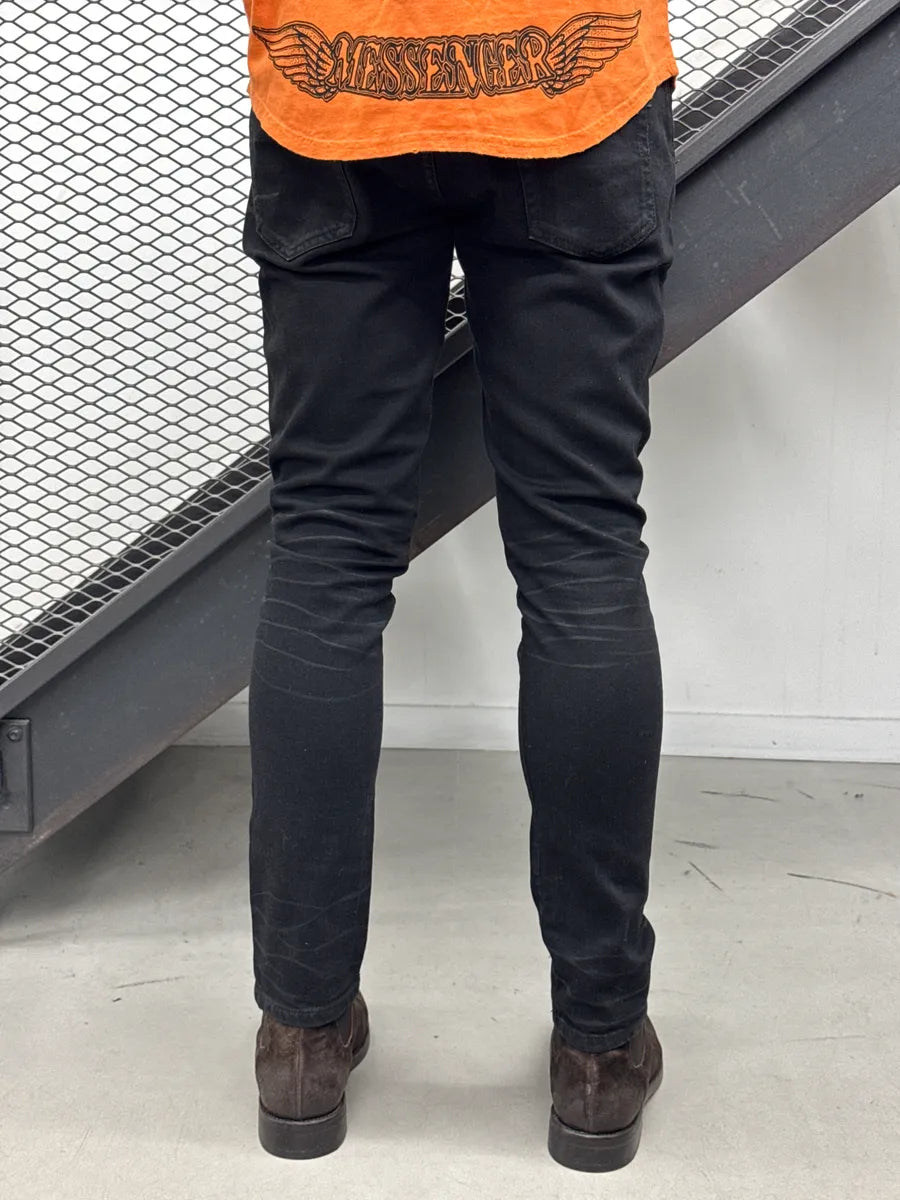 SS2019 Saint Laurent Black Denim Skinny Jeans jchfLYss 3