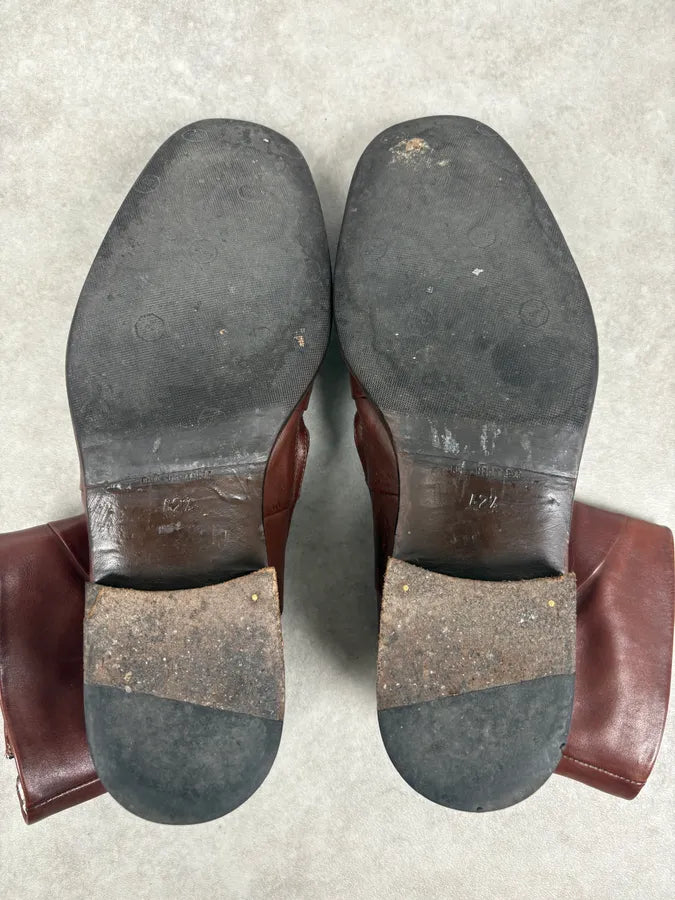 Jean Baptiste Rautureau Brown Leather Boots CadJhQM 5