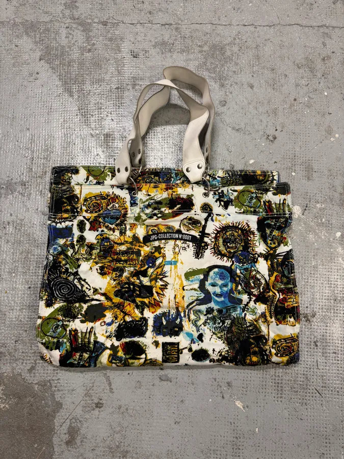 Jean Paul Gaultier Basquiat Contemporary Handle Bag pumxHuJ 0