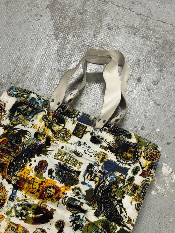 Jean Paul Gaultier Basquiat Contemporary Handle Bag pumxHuJ 3